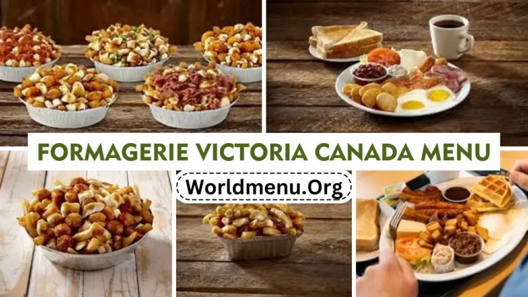 Formagerie Victoria canada Menu Prices New 2024