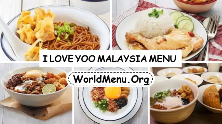 I Love Yoo Malaysia Menu Prices Up To Data 2024