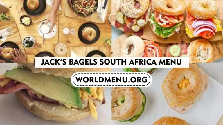 Jack’s Bagels South Africa Menu Prices Updated 2024