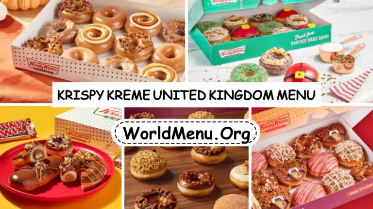 Krispy Kreme United Kingdom Menu Prices Up To Data 2024