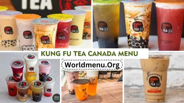 Kung Fu Tea Canada Menu Prices Updated 2024