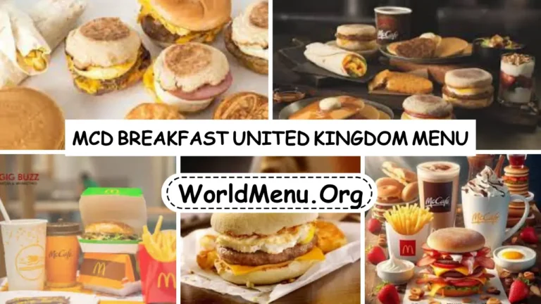 Mcd Breakfast United Kingdom Menu Prices Recently 2024