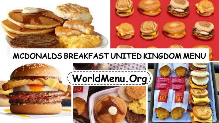 Mcdonalds Breakfast United Kingdom Menu Prices Current 2024