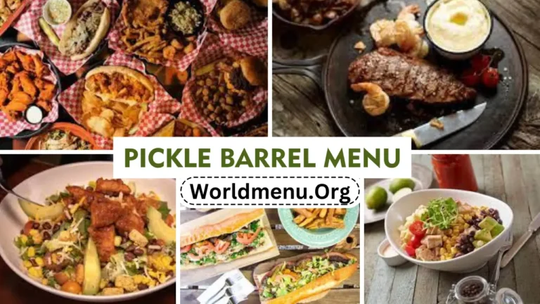 Pickle Barrel Menu Prices Up To Data 2024