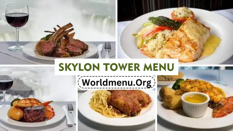 Skylon Tower Menu Prices Now 2024