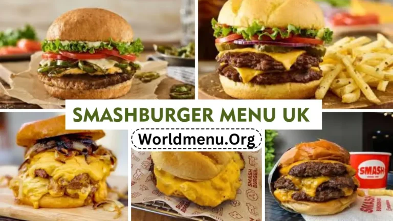 Smashburger United Kingdom Menu Prices Updated 2024