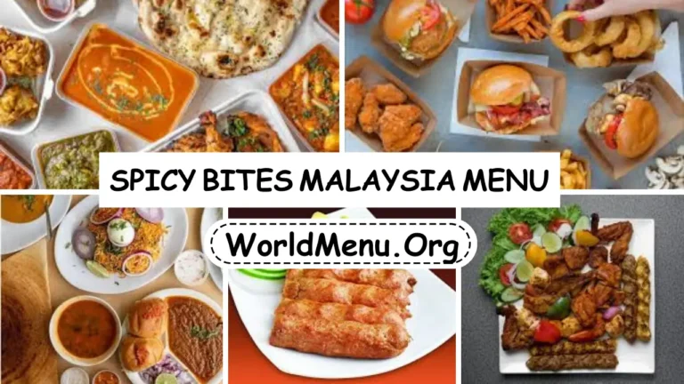 Spicy Bites Malaysia Menu & Latest Prices 2024