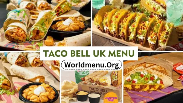 Taco Bell United Kingdom Menu Prices Latest 2024