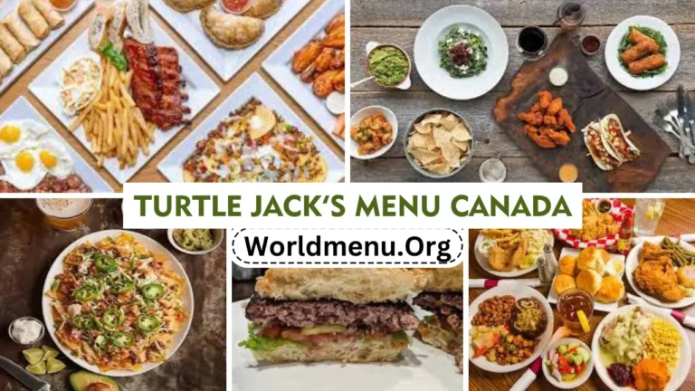 Turtle Jack’s Menu Canada Prices Latest 2024