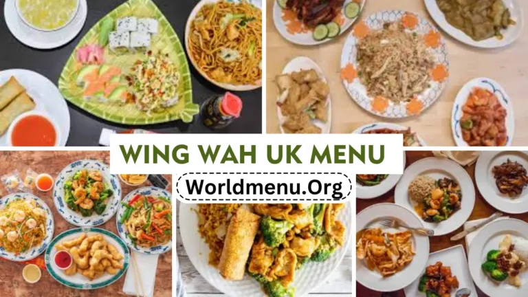 Wing Wah United Kingdom Menu Prices Now 2024