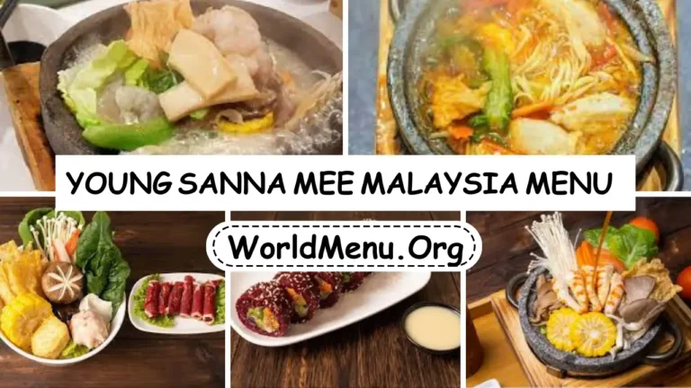 Young Sanna Mee Malaysia Menu & Up To Date Prices 2024