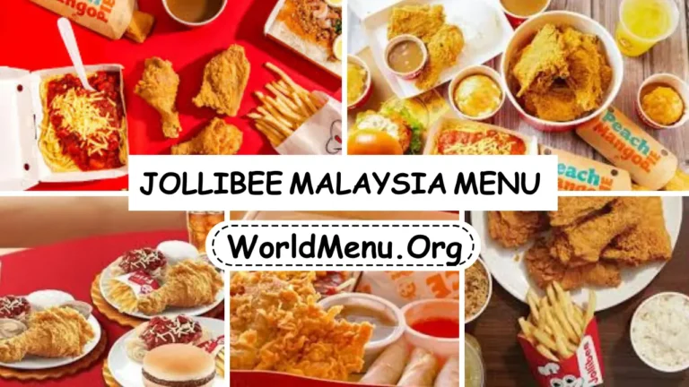 jollibee malaysia Menu & Current Prices 2024