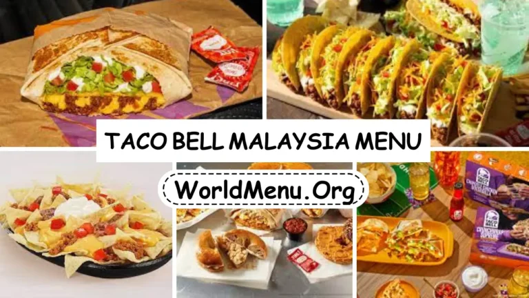 taco bell malaysia Menu Prices 2024