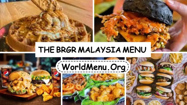 the brgr malaysia Menu Prices Recently 2024
