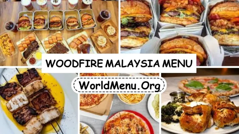 woodfire malaysia Menu Prices Updated 2024