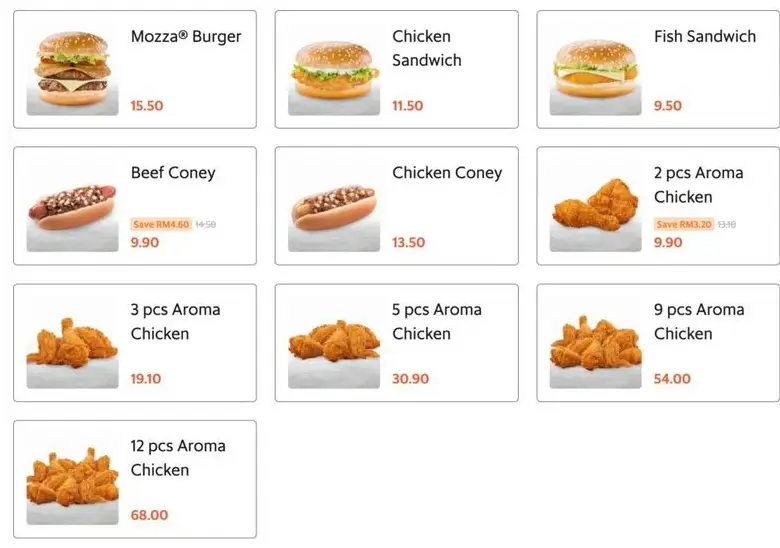 A&W BREAKFAST MENU WITH PRICES