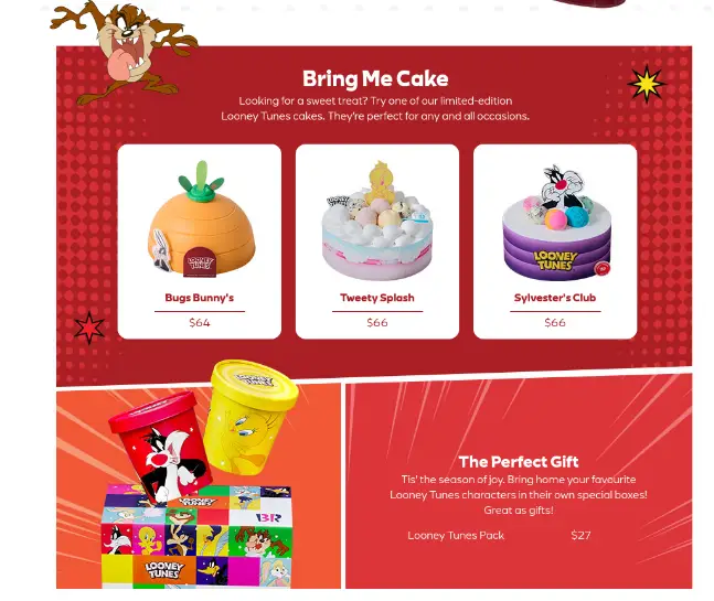 Baskin Robbins Singapore Happy Value Promotion Menu Price