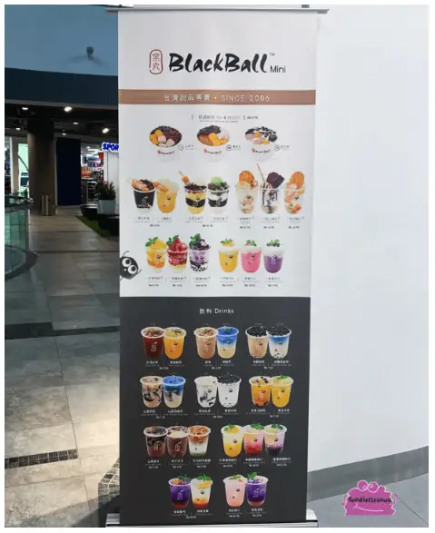 Blackball Singapore Special Beverage Series Price