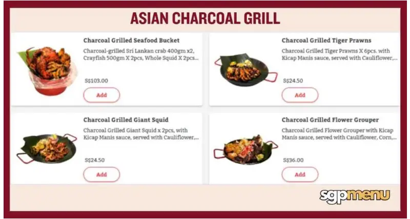 Cajun On Wheels Prices – Asian Charcoal Grill Singapore