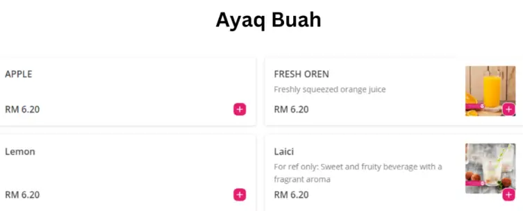 Cumi Kontena Malaysia Ayaq Buah prices