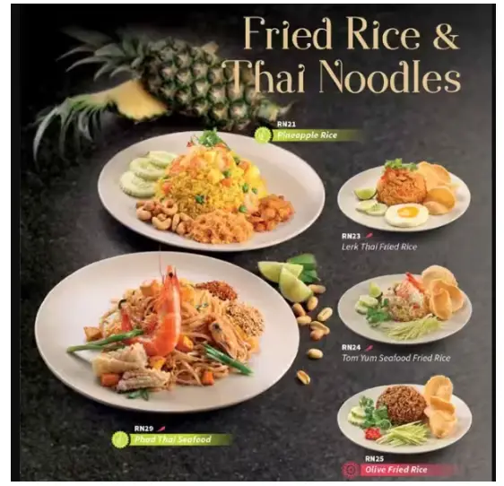 Lerk Thai Singapore Noodles Menu Price