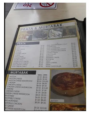 Maraj Restaurant Singapore Menu Price