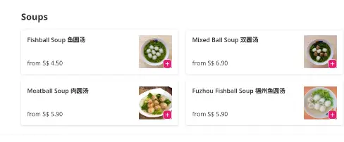 Ming Fa Fishball Singapore Menu Soup