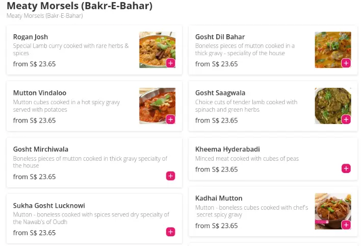 Omar Shariff Restaurant Menu – Meaty Morsels Price