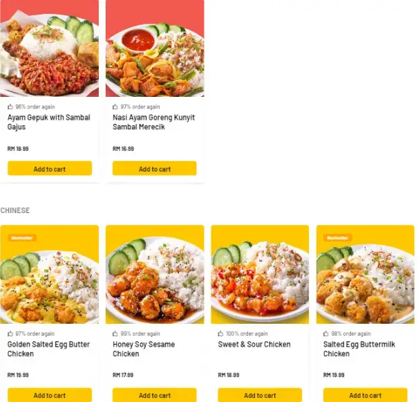 Pop Meals Malaysia Menu PRICES