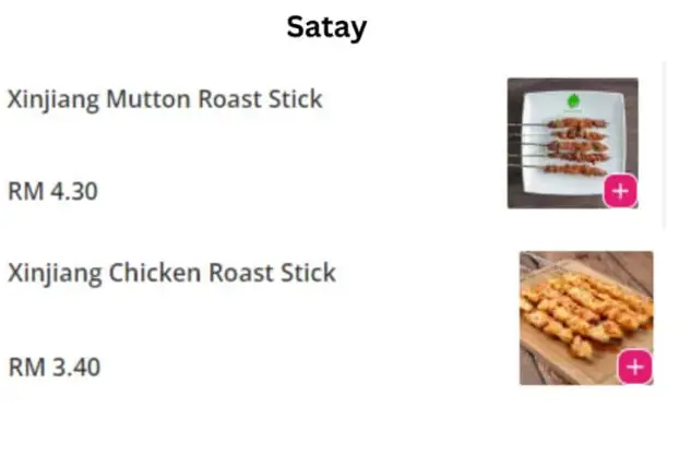 Salam Noodles Malaysia Satay Prices